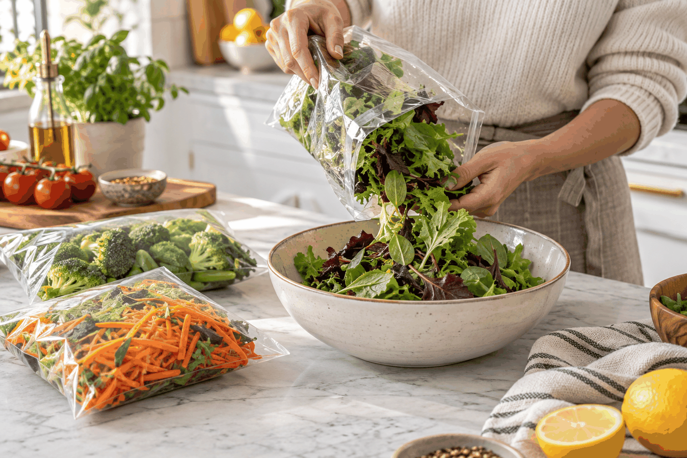 Fresh Produce & Salad packaging